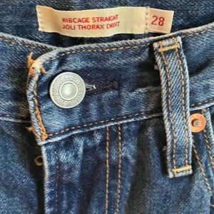 Levi's High Rise Blue Jeans Classic Denim